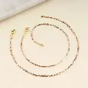 Three-Layer Multi Shade Anklet