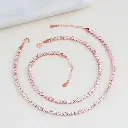 Silver Circular Anklet