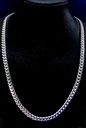 Silver Twisted Men's Chain