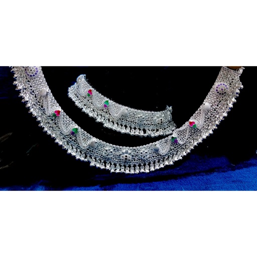 Elite Silver Anklet